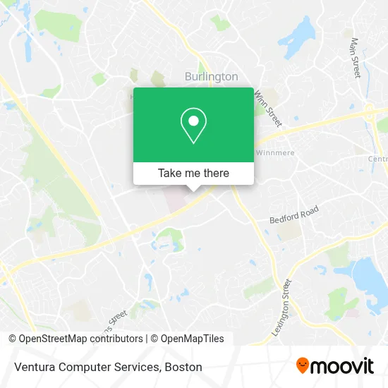 Ventura Computer Services map