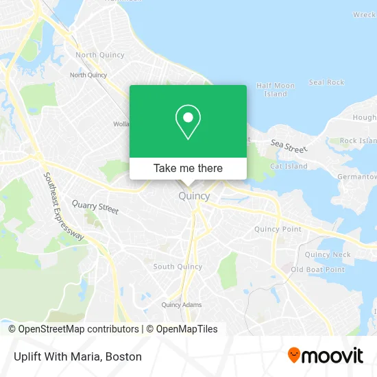 Uplift With Maria map