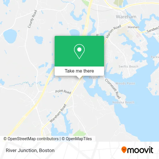 River Junction map