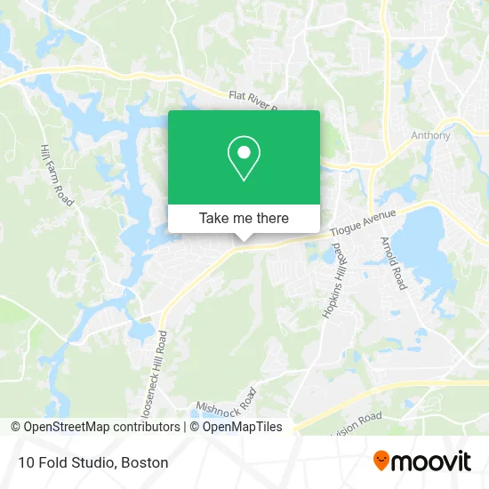 10 Fold Studio map