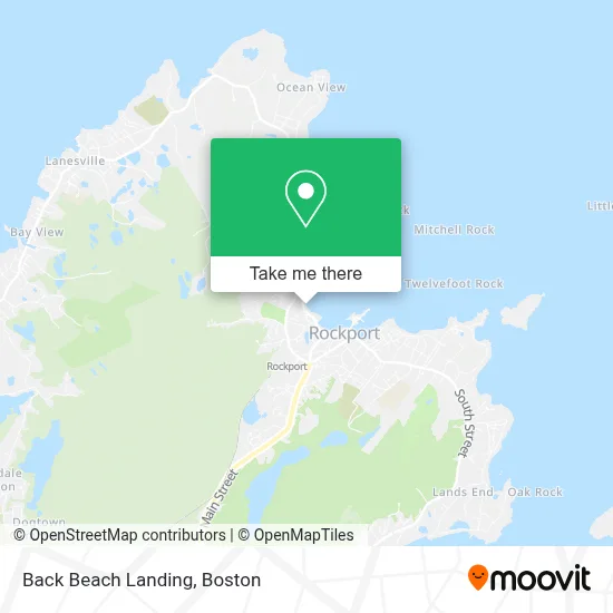 Back Beach Landing map