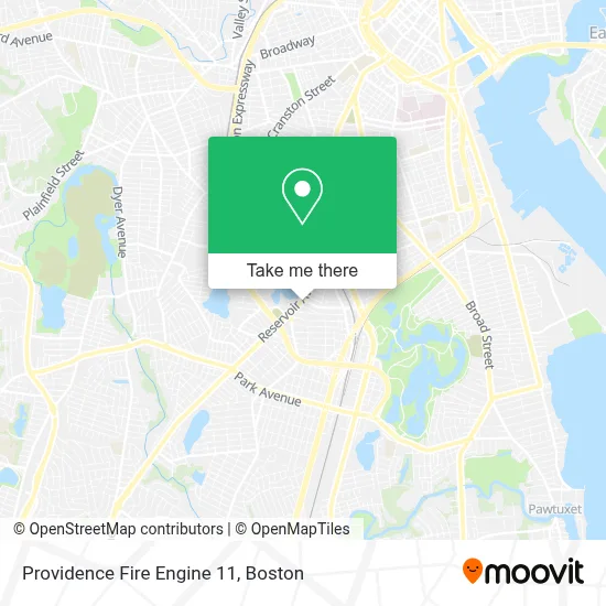 Providence Fire Engine 11 map