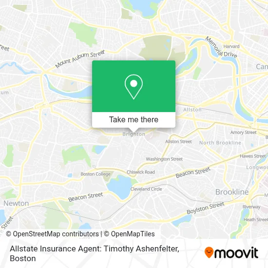Allstate Insurance Agent: Timothy Ashenfelter map