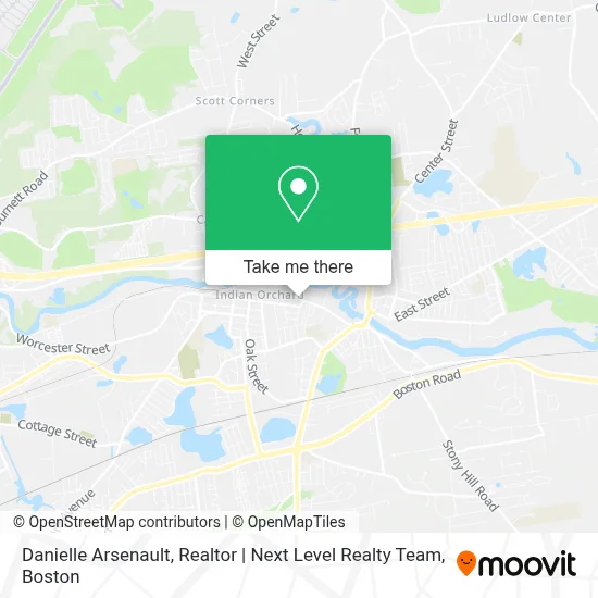 Danielle Arsenault, Realtor | Next Level Realty Team map
