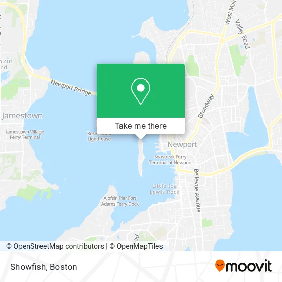 Showfish map