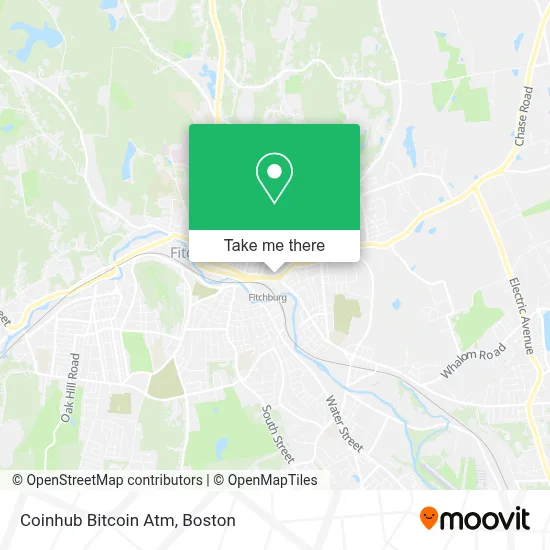 Coinhub Bitcoin Atm map
