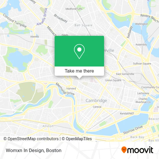 Womxn In Design map