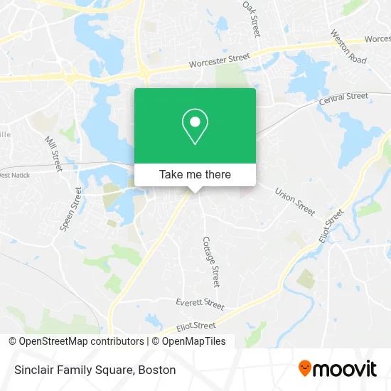 Sinclair Family Square map