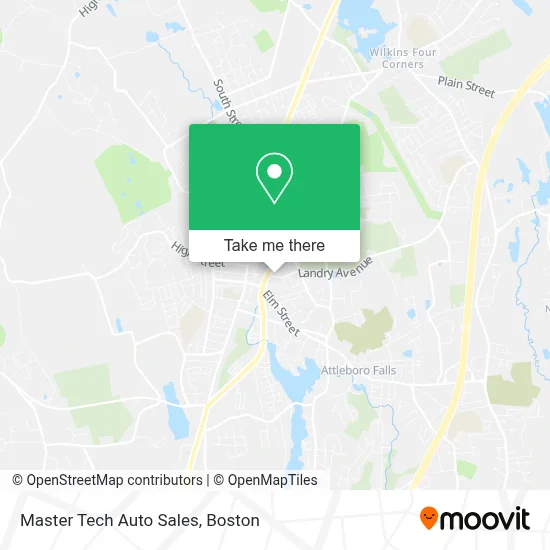 Master Tech Auto Sales map