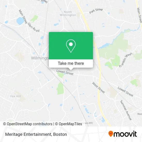 Meritage Entertainment map
