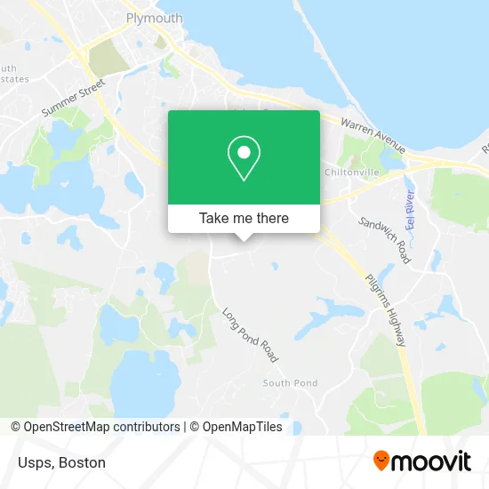 Usps map