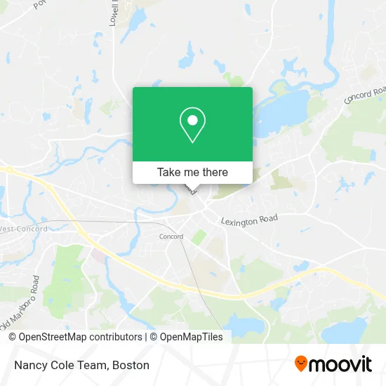 Nancy Cole Team map