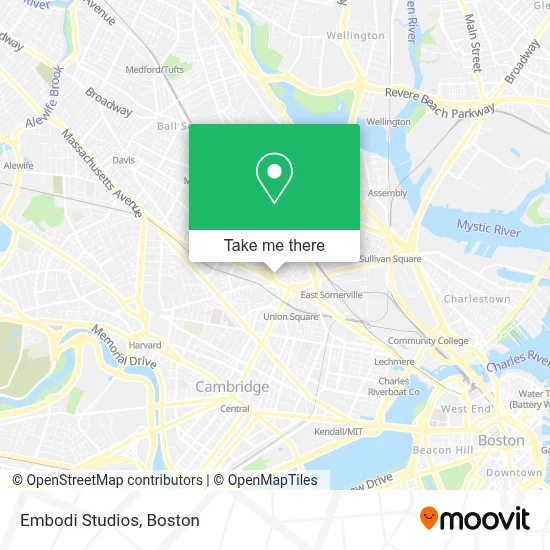 Embodi Studios map