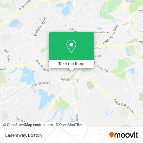 Laseraway map