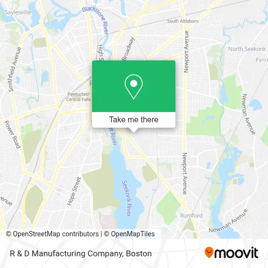 R & D Manufacturing Company map