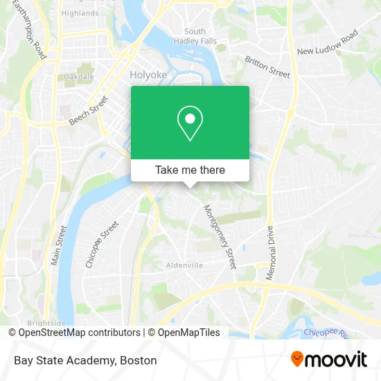 Bay State Academy map