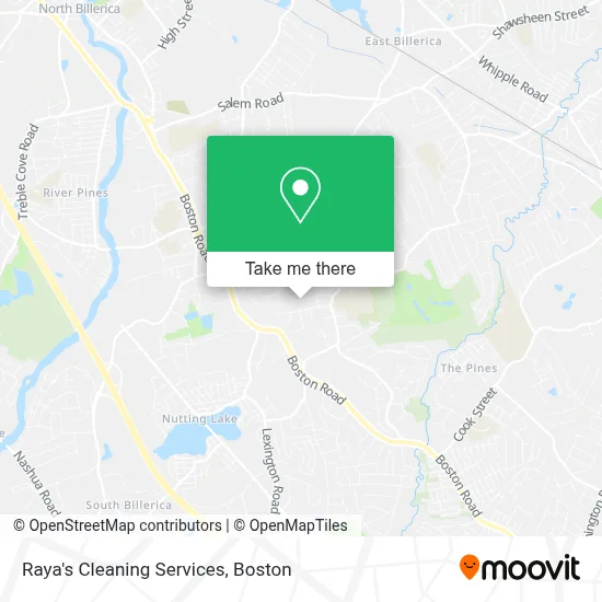 Raya's Cleaning Services map