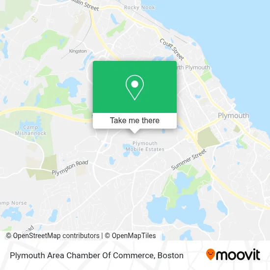 Plymouth Area Chamber Of Commerce map
