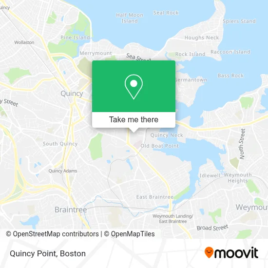 Quincy Point map