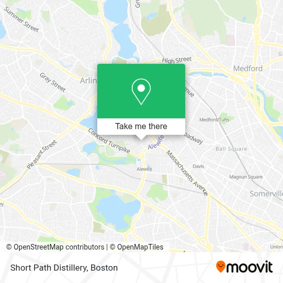 Short Path Distillery map