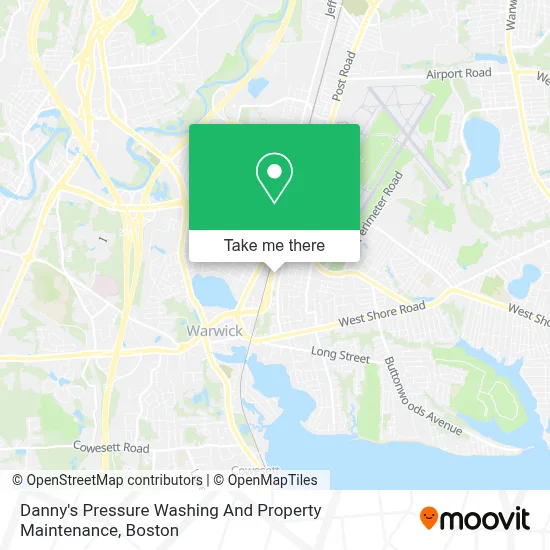 Danny's Pressure Washing And Property Maintenance map