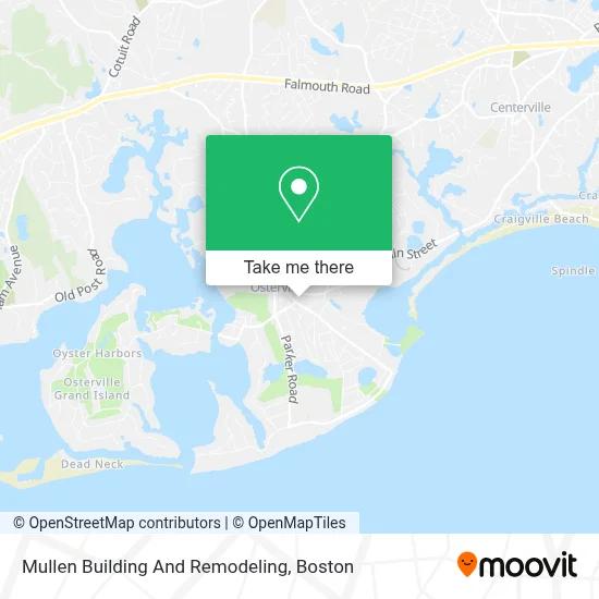 Mullen Building And Remodeling map