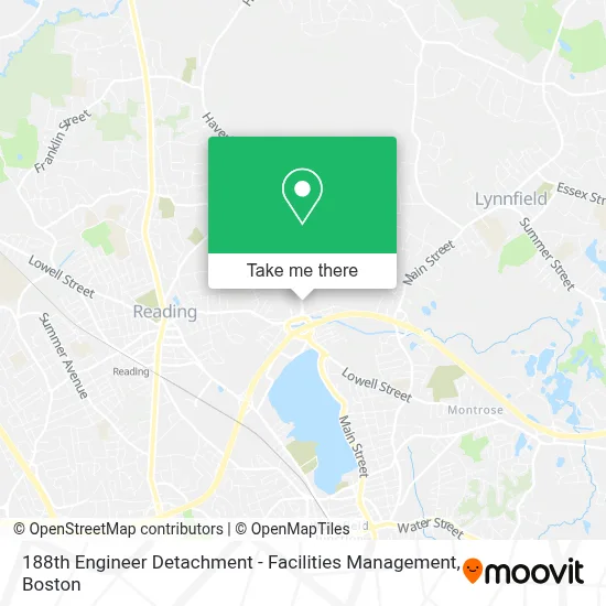 188th Engineer Detachment - Facilities Management map