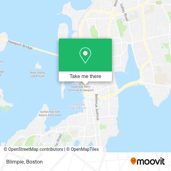 Blimpie map