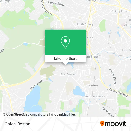Oofos map