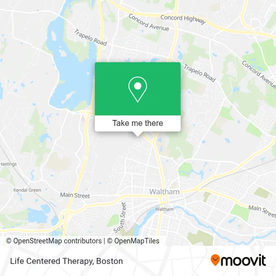 Life Centered Therapy map
