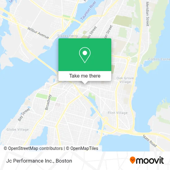 Jc Performance Inc. map