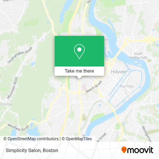 Simplicity Salon map