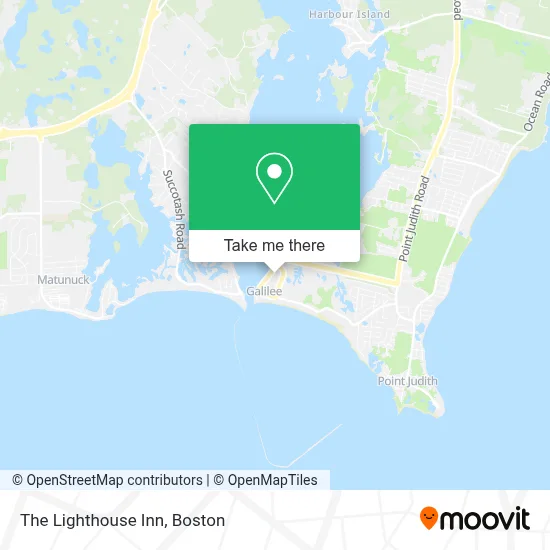 The Lighthouse Inn map