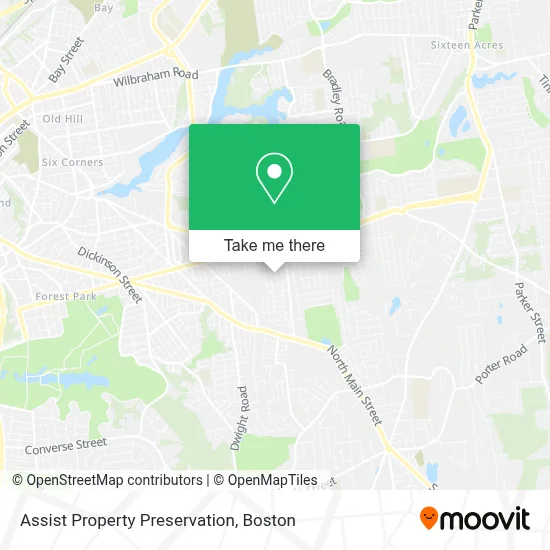 Assist Property Preservation map