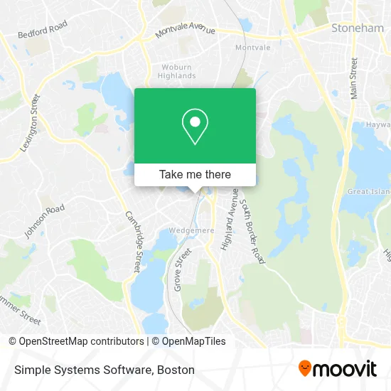 Simple Systems Software map