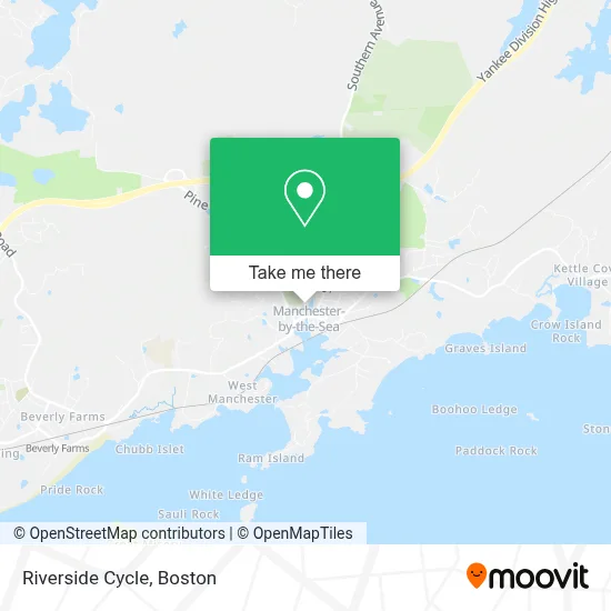 Riverside Cycle map