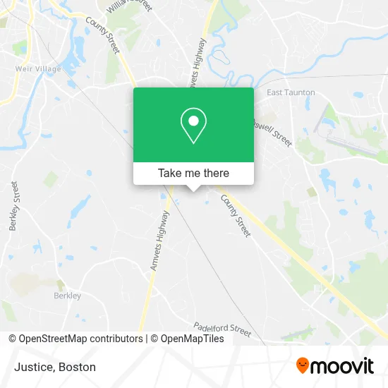 Justice map