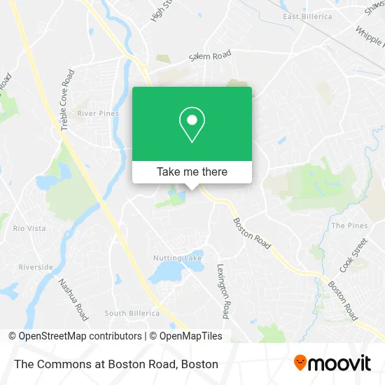 The Commons at Boston Road map
