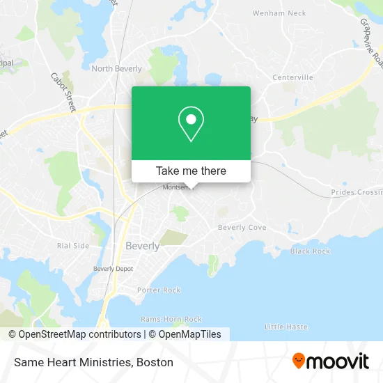 Same Heart Ministries map