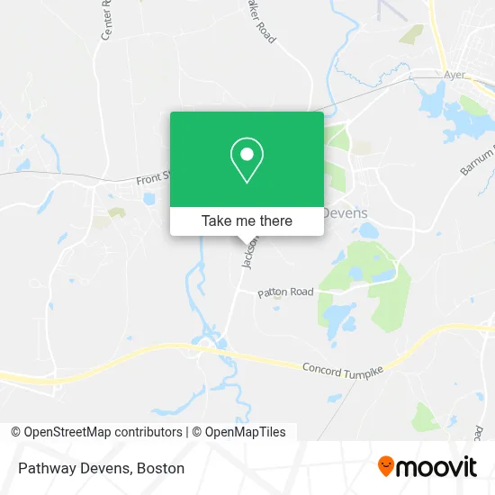 Pathway Devens map