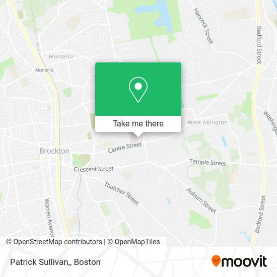 Patrick Sullivan, map