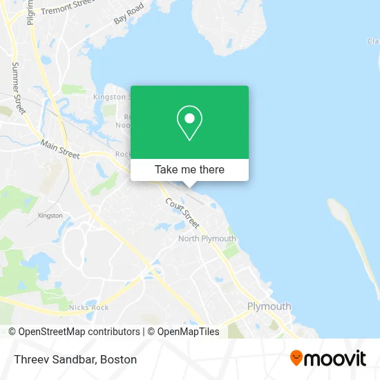 Threev Sandbar map