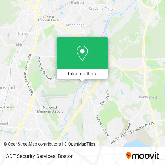 Adt Security Services map