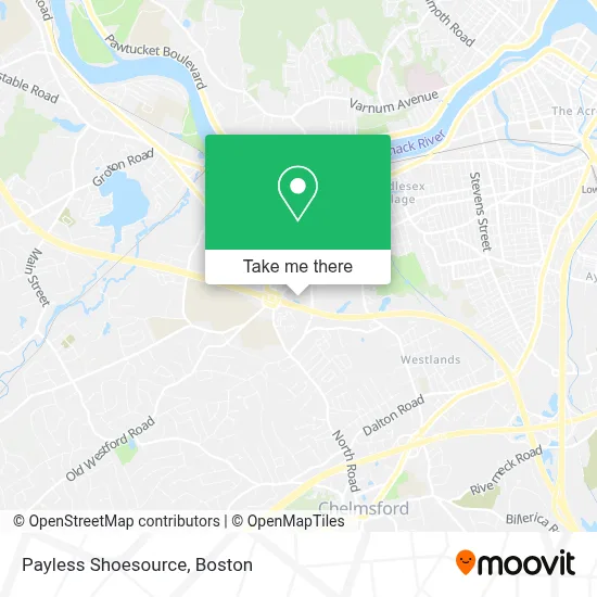 Payless Shoesource map
