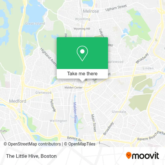 The Little Hive map