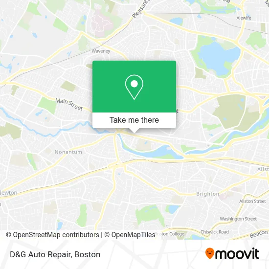 D&G Auto Repair map