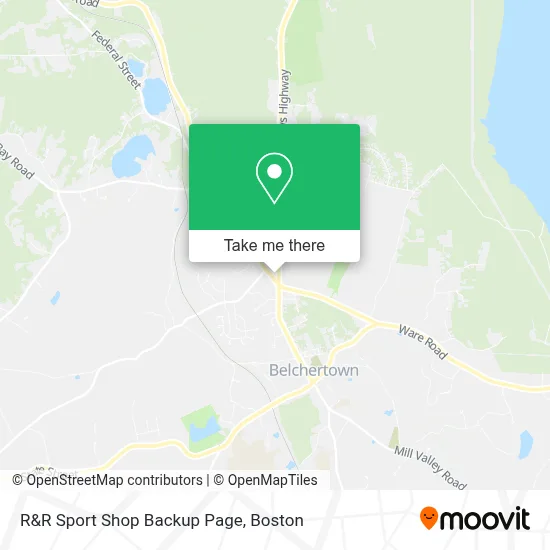 R&R Sport Shop Backup Page map