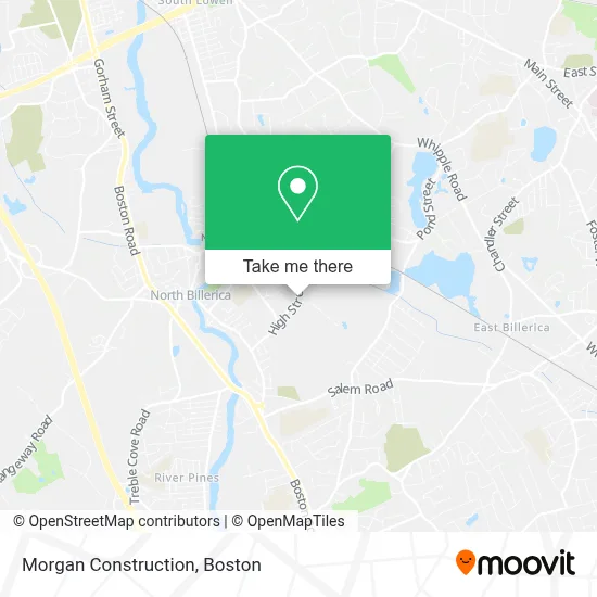 Morgan Construction map