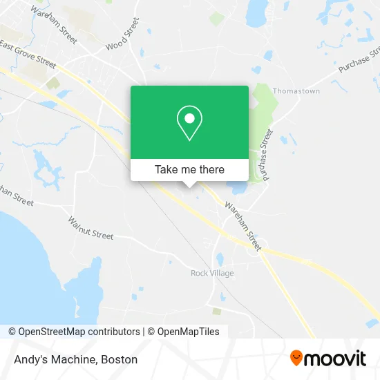 Andy's Machine map