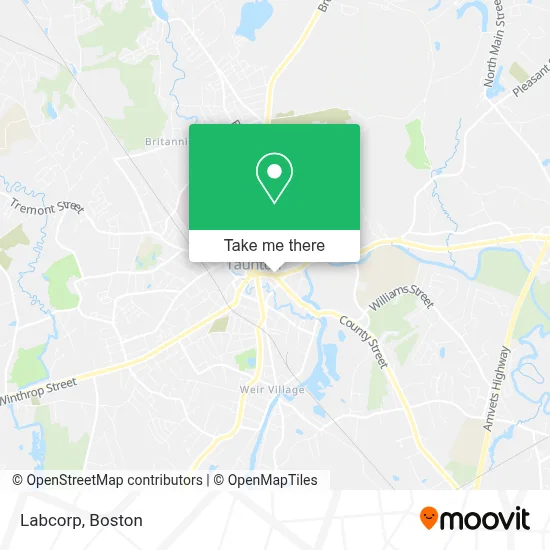 Labcorp map